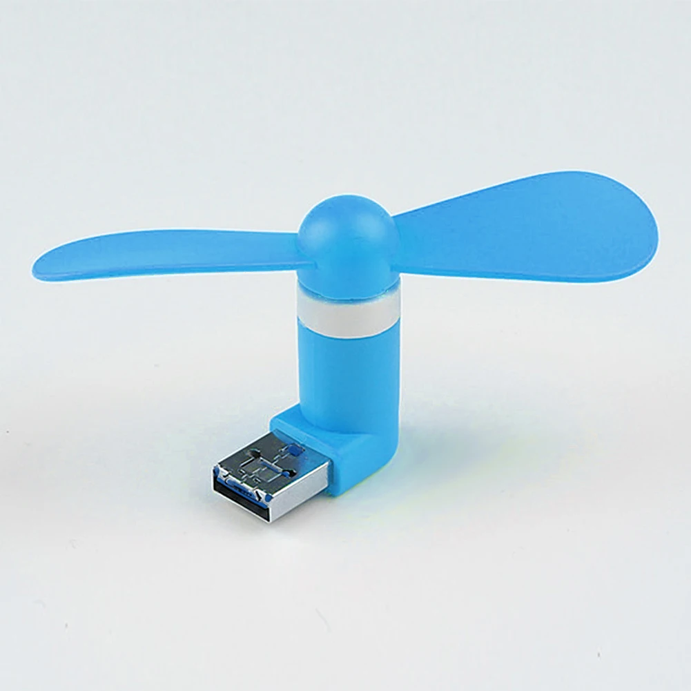 Горячий Новый портативный OTG мини микро USB вентилятор сильный ветер охлаждения