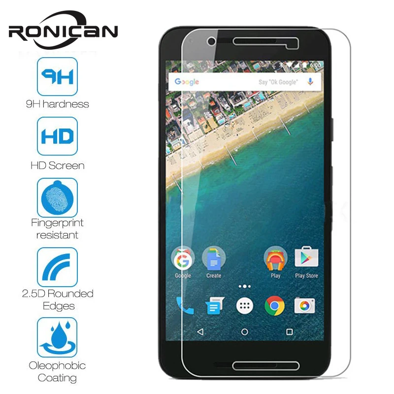 Защитное стекло для LG Nexus 5X закаленное экрана закаленная пленка с защитой от