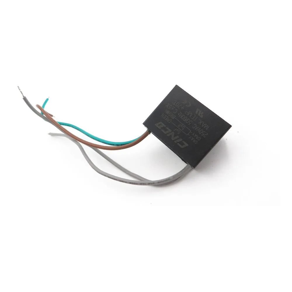 CBB61 5 + мкФ 250V 4 Кабели электрические конденсаторы вентиляторов Электрический