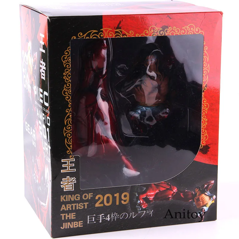 Луффи шестерня 4 одна деталь BWFC Banpresto фигурка чемпиона мира Колизей Обезьяна D Луффи Шестерня четвёртая ПВХ Коллекционная модель игрушки