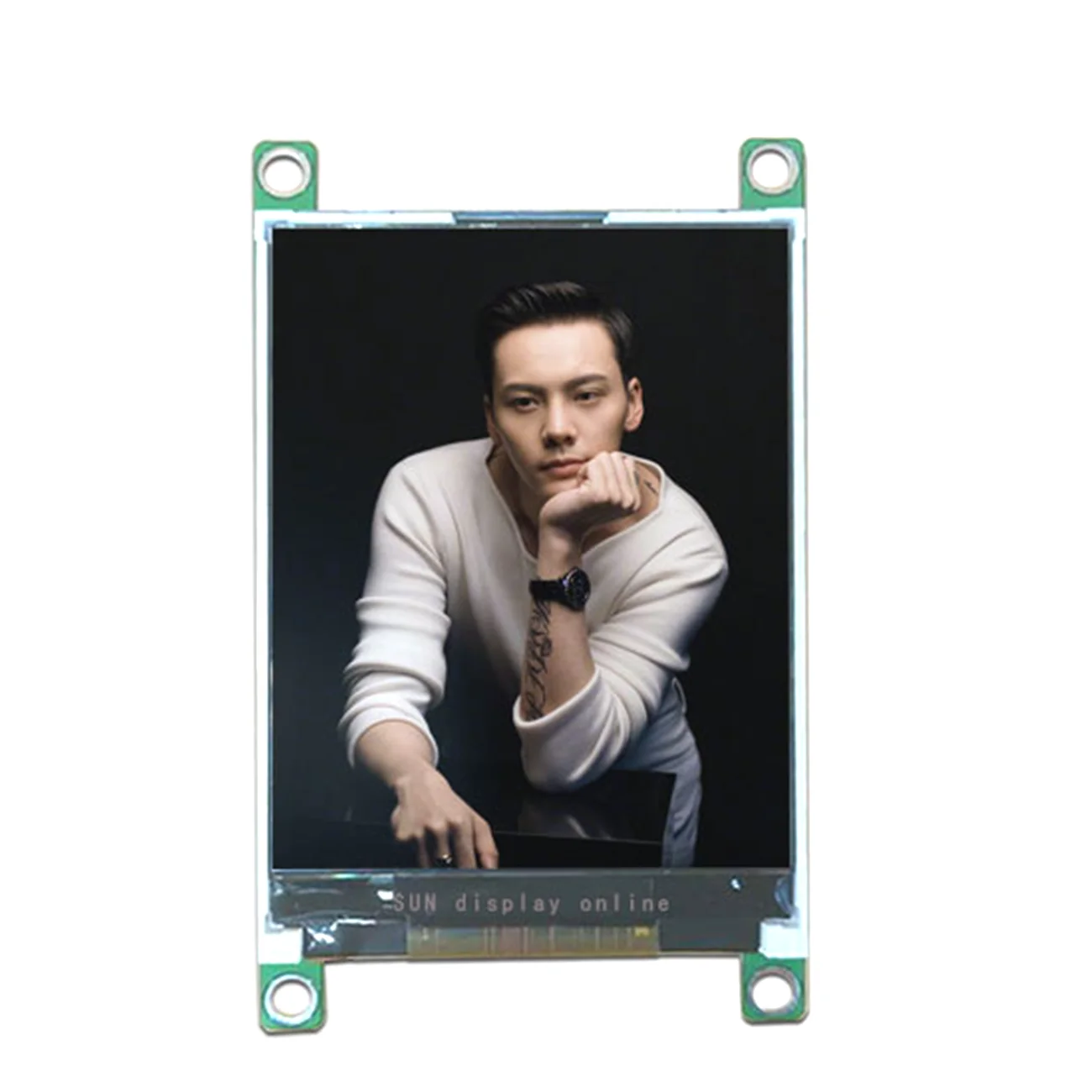 2,4 дюймовый умный USART UART последовательный TFT ЖК-модуль 320 240 с позиционированием h-отверстие нулевой код драйвер для Arduino без сенсорного дисплея
