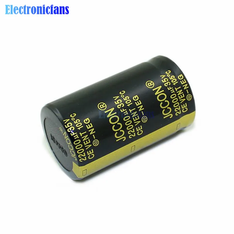 Diymore 35V 22000uF 30X50mm алюминиевый электролитический конденсатор Высокочастотный