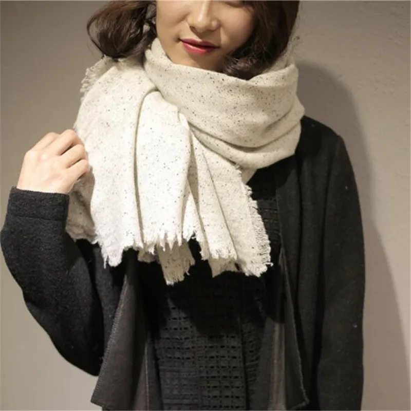 Шарф из натуральной шерсти шарф для мужчин и женщин с кисточками 70*200 см |