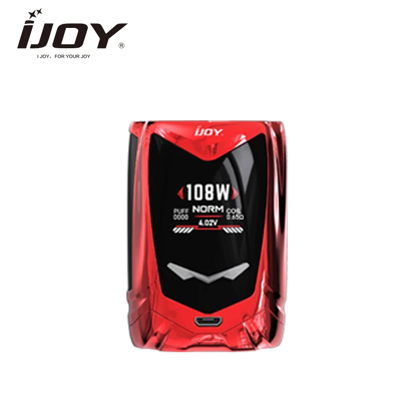 Новое поступление IJOY Мститель детский мод 108 ВТ Голосовое управление TC коробка с