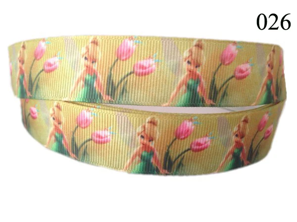 5 м/лот мультфильм напечатанный Grosgrain ленты 7/" 22 мм пробки для бутылок DIY ручной работы подарочная упаковка декоративные ленты Шитье - Цвет: 026