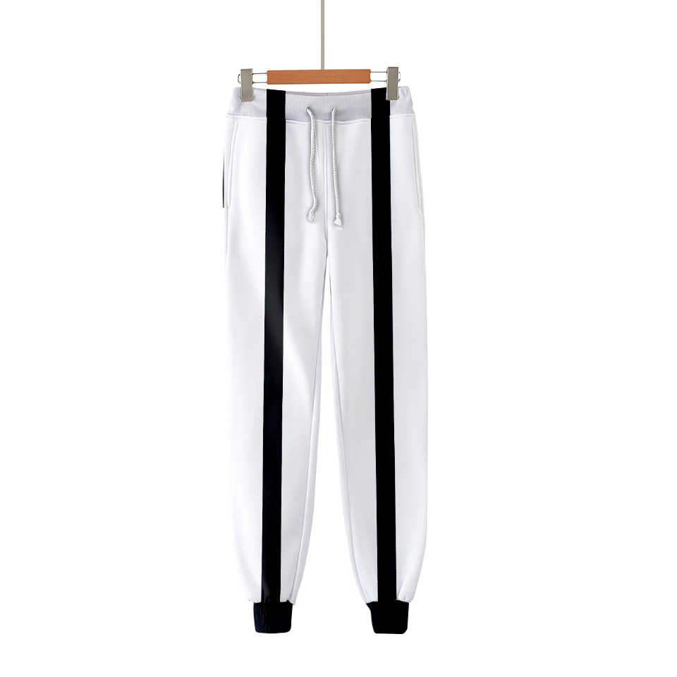 3D Naruto autumn winter sports pants unisex role-playing casual harajuku sweatpants plus velvet thickening hip hop trousers