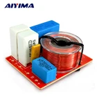 AIYIMA 2 шт. 80 Вт 2-полосный аудио динамик делитель частоты