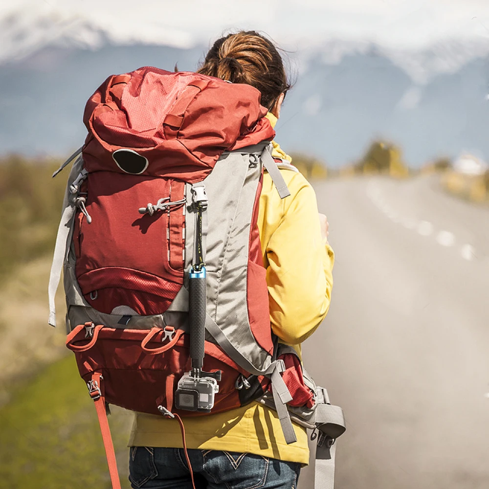 Портативная селфи-палка для съемки удлиняющая монопод GoPro Hero 8 7 6 5 Black Session Xiaomi Yi 4K