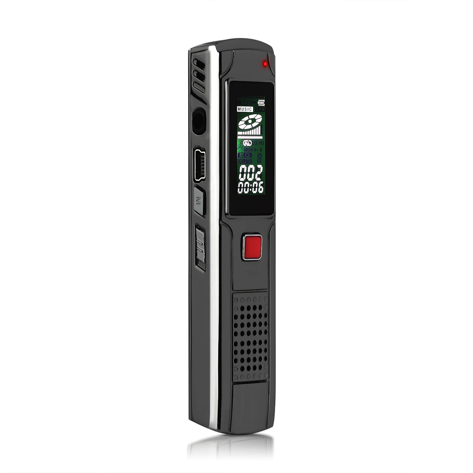 PROZOR 8GB Диктофон USB профессиональная поддержка удаление файлов A-B повторение 8