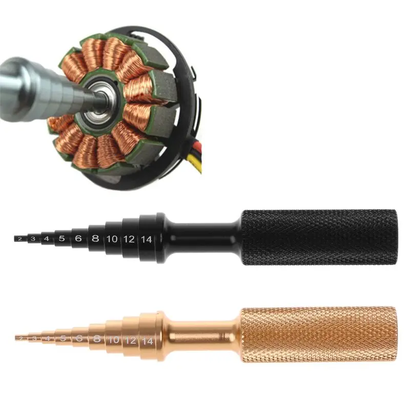 Шестерни Съемник подшипник RC инструмент разборки сверла Тип 9 шагов на возраст 2 3