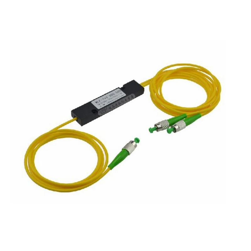FC APC мини PLC 1X 2 одиночный режим сплиттер Оптическое волокно 1x2 коробка передач для