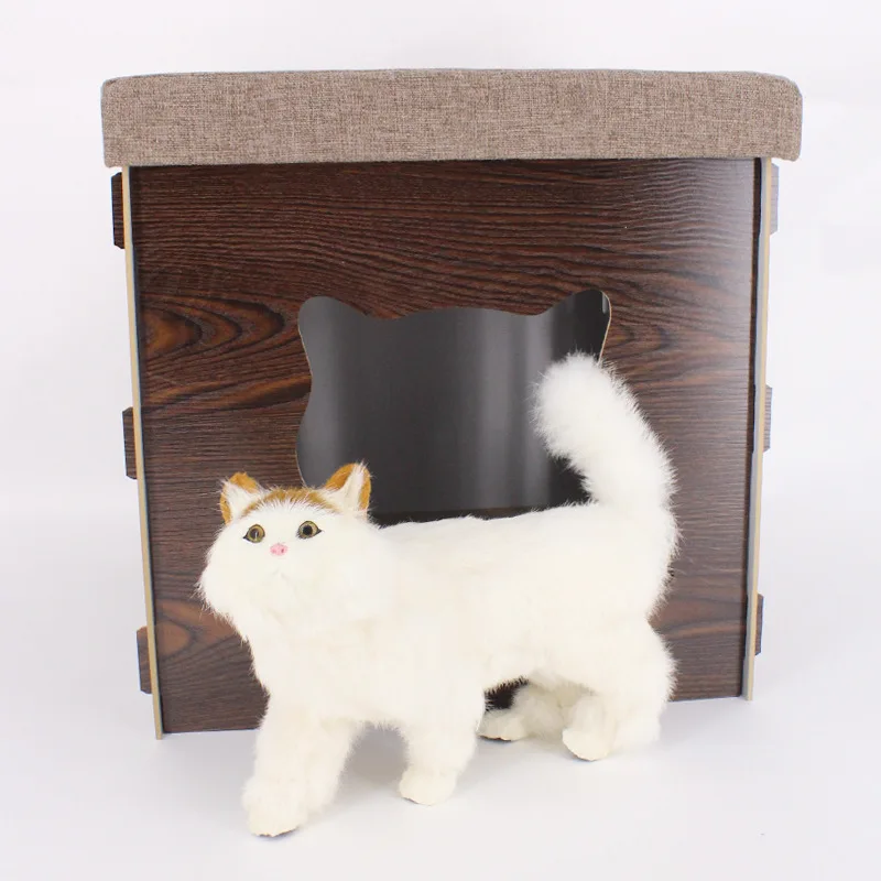2018 Four Seasons Universal Rattan Pet Woven Wicker Outdoor Cat House Teddy Dog kennels Removable | Дом и сад
