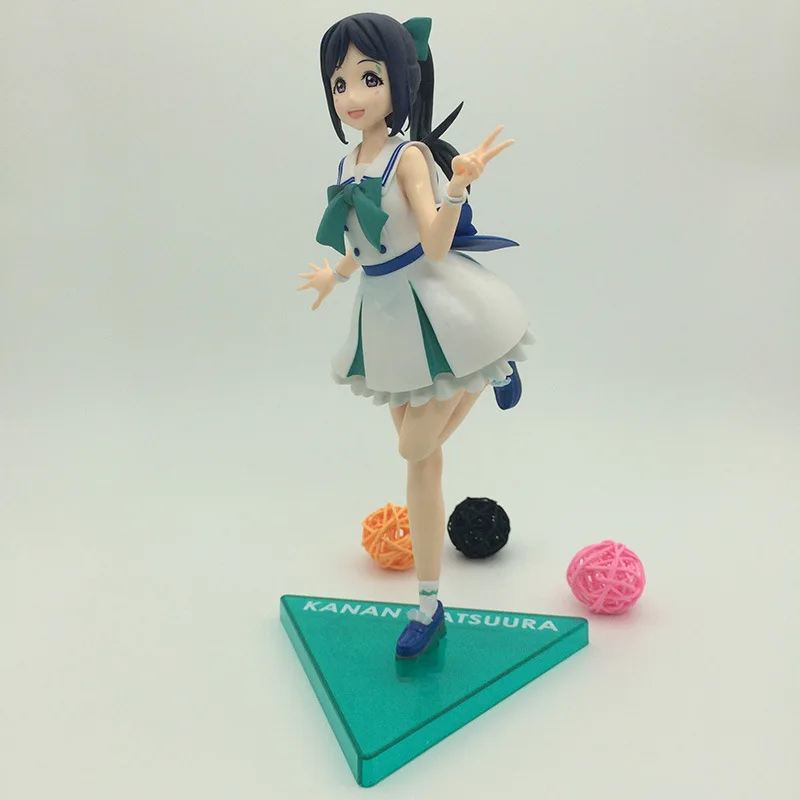 Аниме LoveLive! Солнечный свет! Экшн фигурка из ПВХ 24 см Q555|Игровые фигурки и