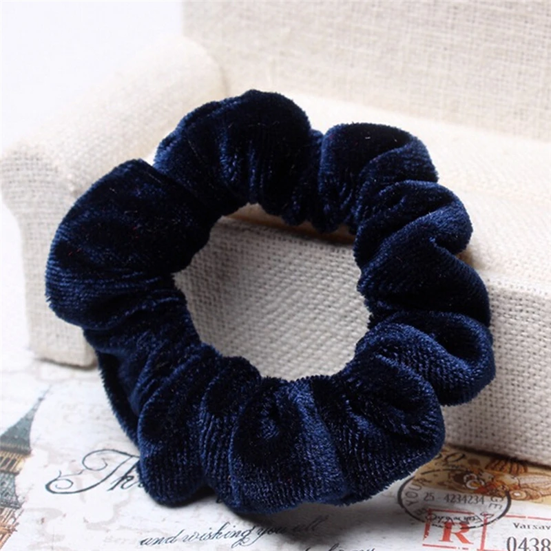 10 шт./упак. полезные резинки для волос Веревка пончик из эластичного бархата