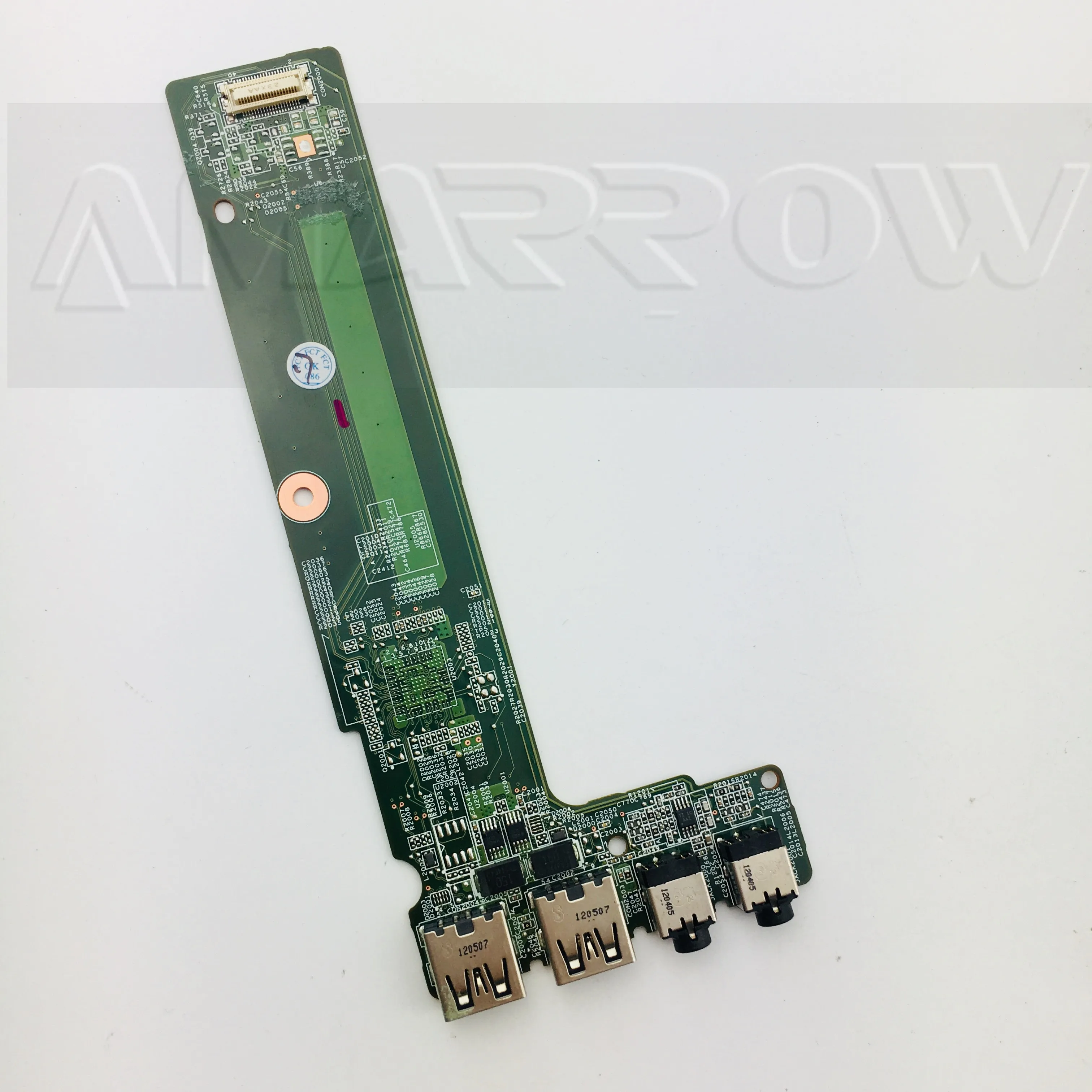 Оригинальная бесплатная доставка для HP 8560P 8570P 6560b аудио Плата USB 10030YE00-600-G 01015FJ00-388-G