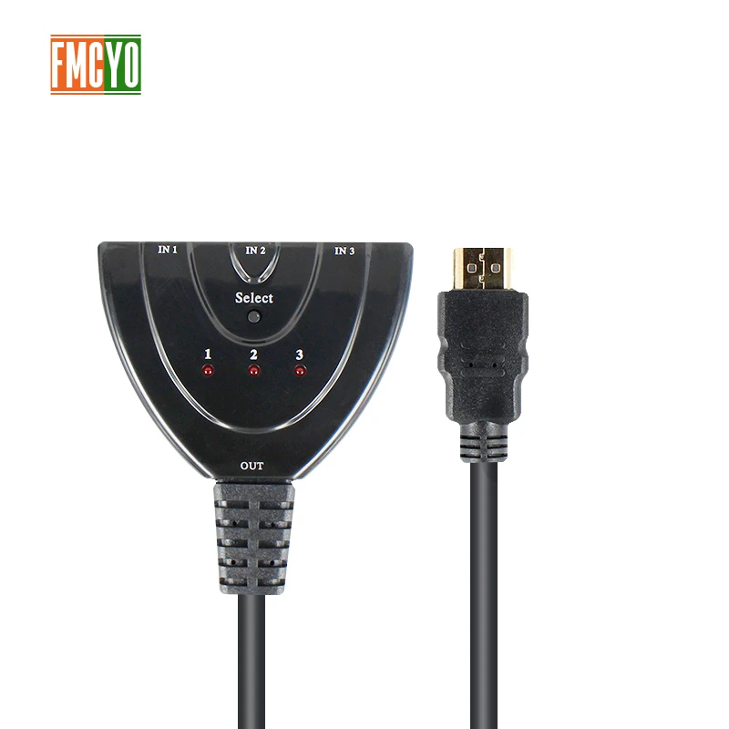 Kvm переключатель HDMI 3 порта kvm в 1 адаптер 1080P 4K коммутатор для HD DVD Xbox PS3 PS4 ноутбука и