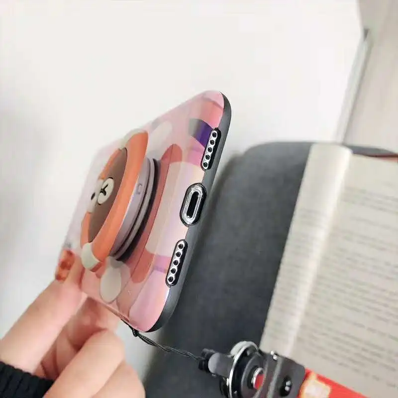 Чехол для мобильного телефона HOKEJ TPU porcelain blue, мультяшный дизайн для iPhone 6 7 8 XS XR XS Max с функцией поддержки мультфильма