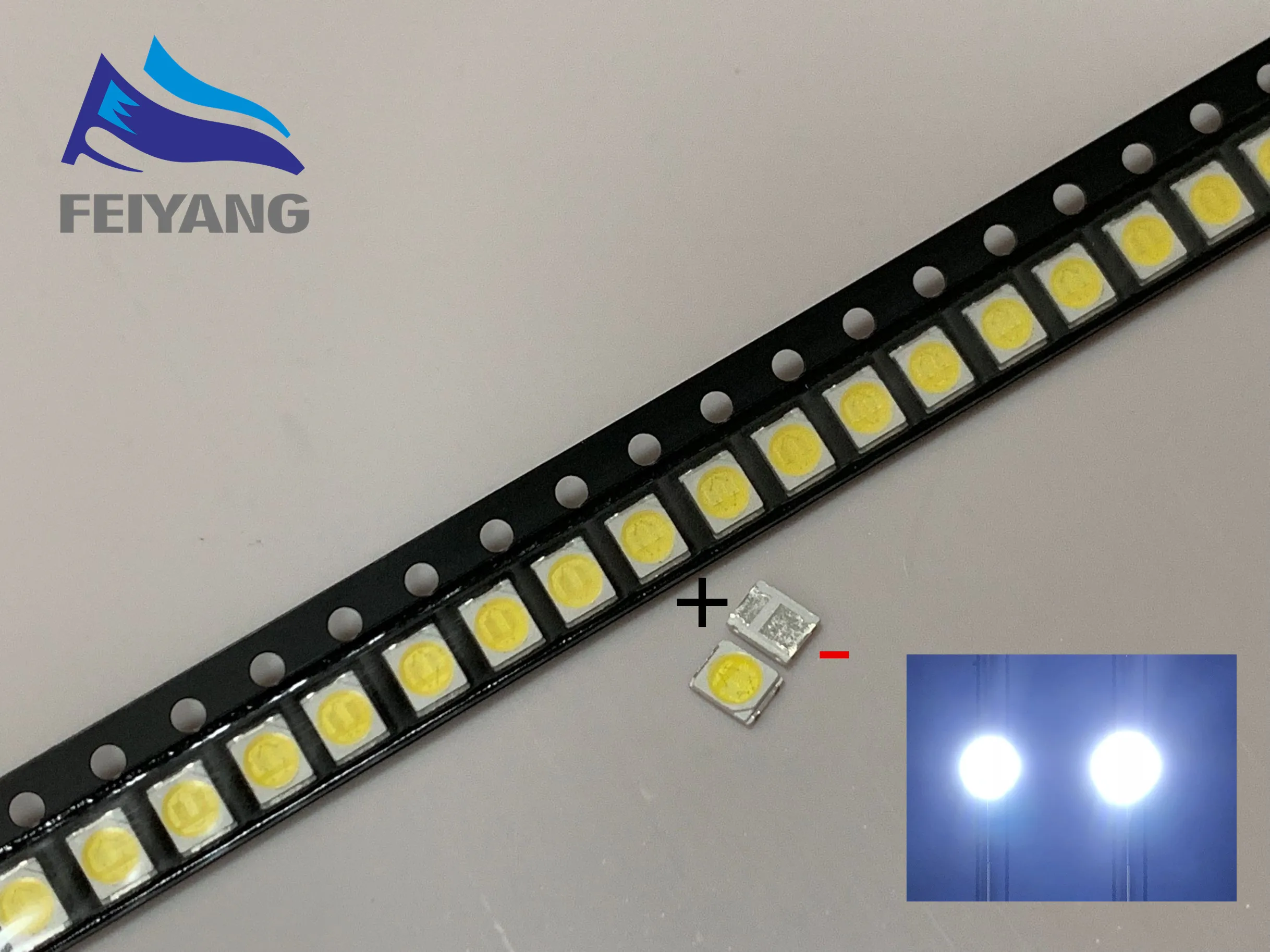 200PCS Lextar LED Backlight 1210 3528 2835 3V 250ma Cool white For LG Innotek LCD TV Application | Электронные компоненты и