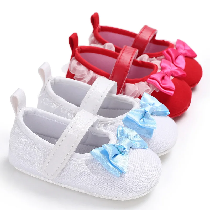 

Spring and Autumn Female Baby 0-1 Princess Shoes Soft Slip Baby Toddler Shoes