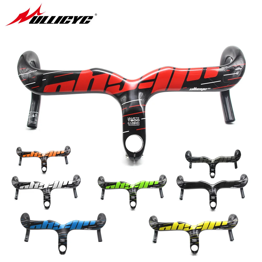 ULLICYC Carbon rider carbon road 3K руль велосипеда встроенный в дорожное углеродное волокно