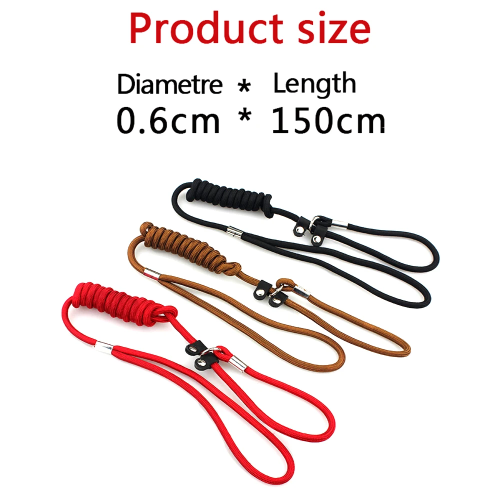 Pet Leashes For Dog Training Walking Leads Iron Control Rope Durable Nylon Outdoor Supplies PY0229 | Дом и сад