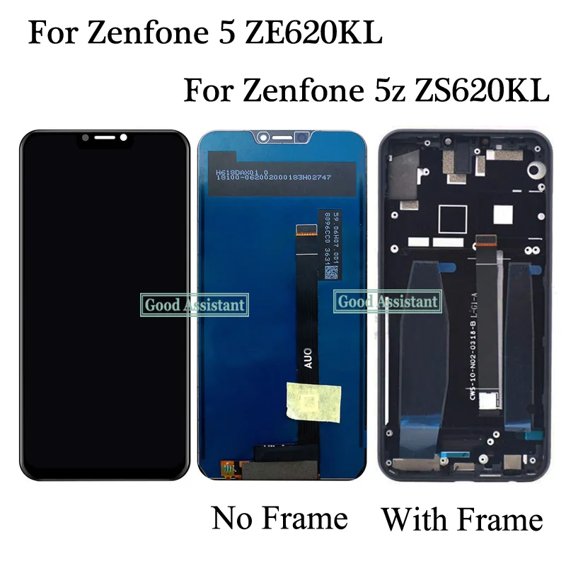 Оригинальный ЖК дисплей 6 2 дюйма для Asus ZenFone 5 2018 ZE620KL X00QD / 5Z ZS620KL сенсорный экран с