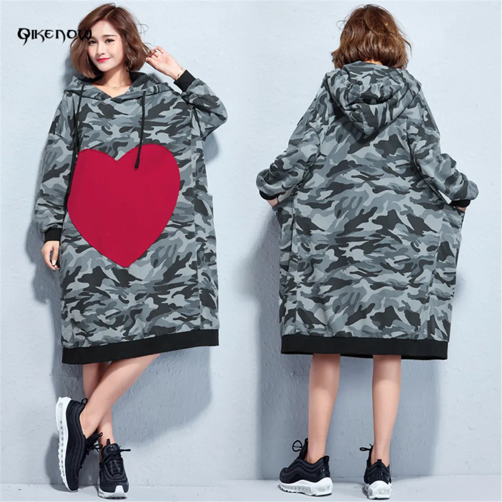Qikenow Растениеводство Топ 2018 летние камуфляжные худи Harajuku Толстовка Moletom Feminino WY-054