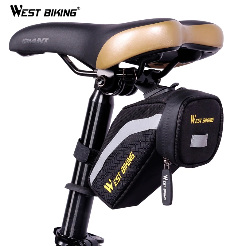WEST BIKING Водонепроницаемая велосипедная сумка на седло задние Сумки для горного и