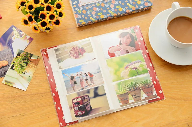 BALLE 84 кармана полосой фотоальбом для 3 дюймовых мгновенных Polaroid Fujifilm Instax Mini Фильм(случайный небольшой карты