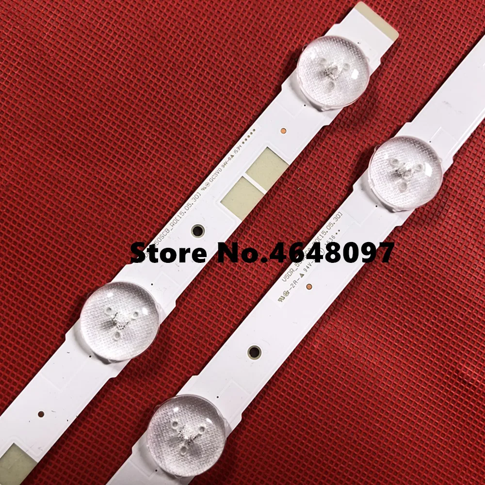 18 шт./компл. светодиодный полосы для samsung UE55JU6800 UE55JU6800K V5DR_550SCA_R0 V5DR_550SCB_R0 BN96-38482A BN96-38481