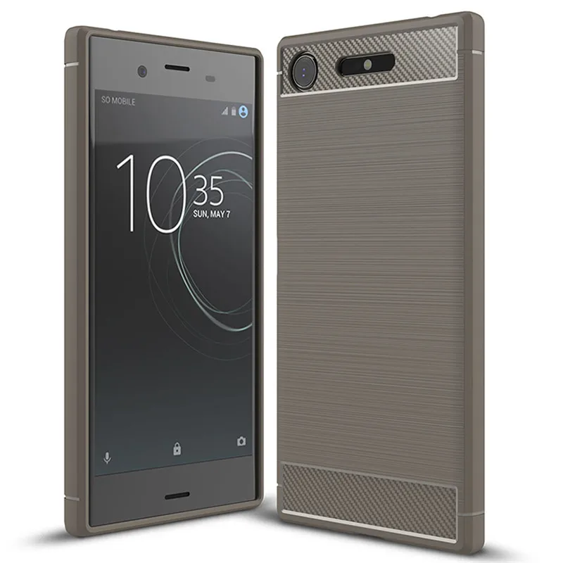 Силиконовый тонкий мягкий чехол из ТПУ для Sony Xperia 5 10 8 XA3 XZ4 XZ1 Ultra Plus компактный