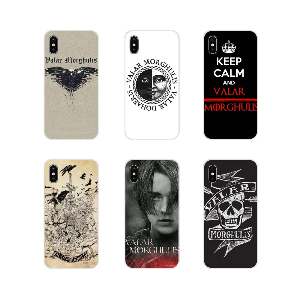 Дизайнерский чехол HanHent Valar Morghulis Игра престолов для Samsung Galaxy S3 S4 S5 Mini S6 S7 Edge S8 S9 S10 Lite