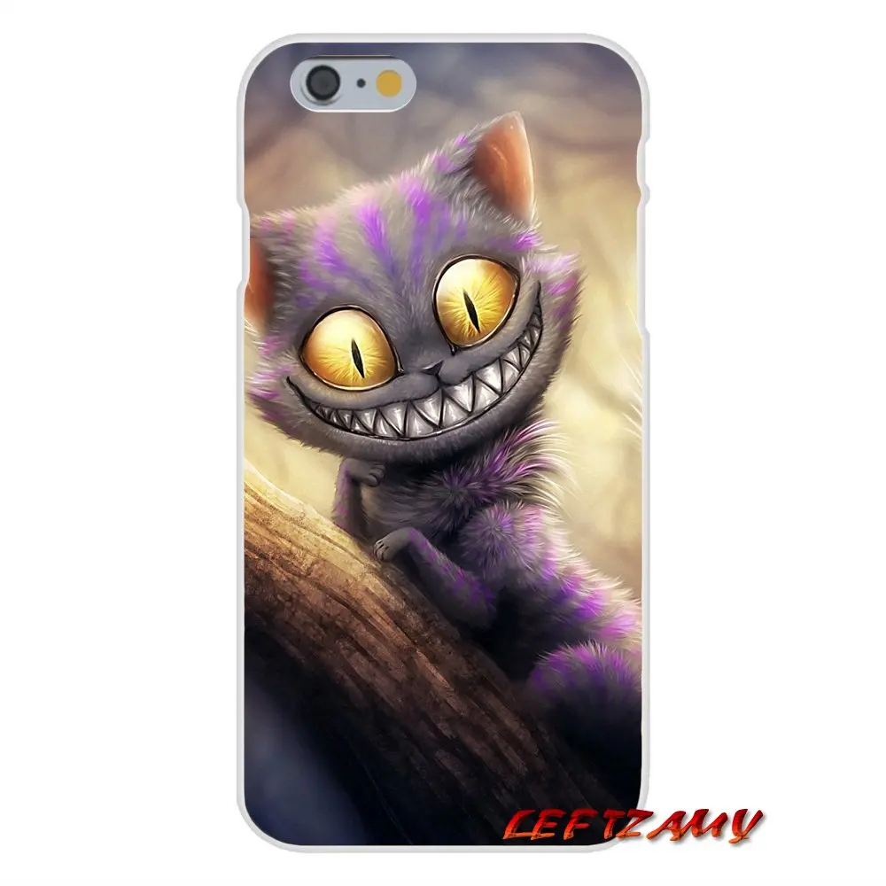 Для Samsung Galaxy A3 A5 A7 J1 J2 J3 J5 J7 2015 2016 2017 Алиса в стране чудес кошка милые аксессуары