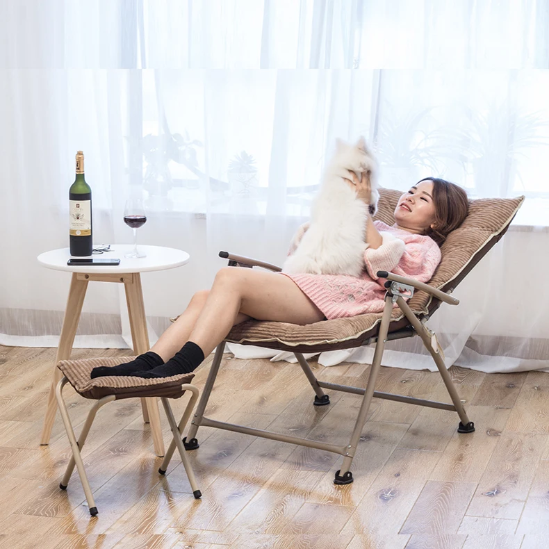 Складной стул для дома дивана recliner обед студента общежития ленивый офисное