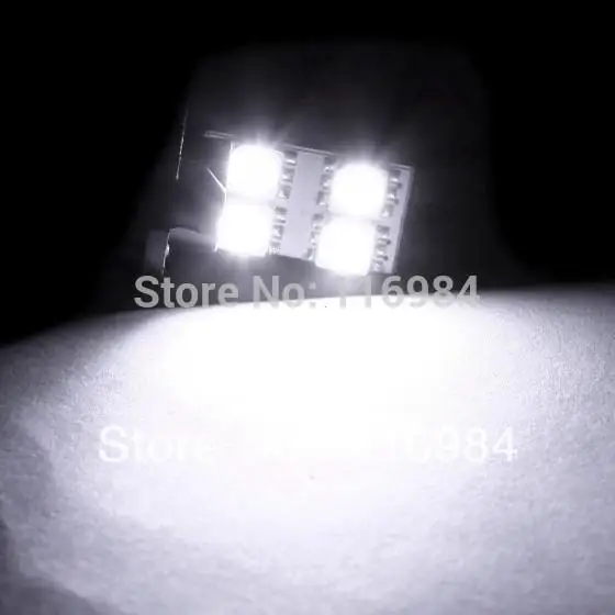 2 шт. х Белый T10 W5W 194 168 5050 4 SMD светодиодный автомобиль клиновидные боковые