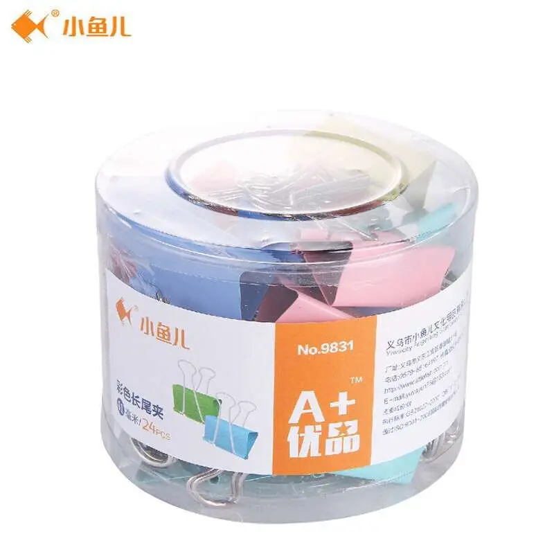 Xiaoyuer 9831 41 мм цвет длинный хвост клип офисная техника|clip office|office clipscolor clip |