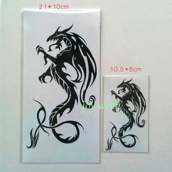 Водостойкие временные тату наклейки крутые мужские тотемные флэш поддельные