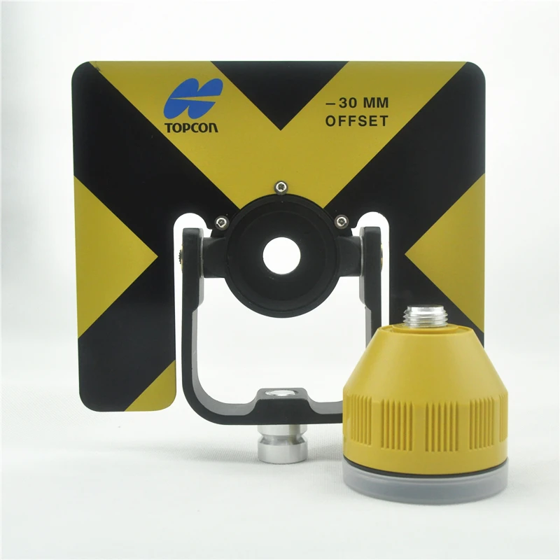 Новая желтая Одиночная призма для Topcon totaction Surveying 5/8x11 гнездовая резьба постоянная