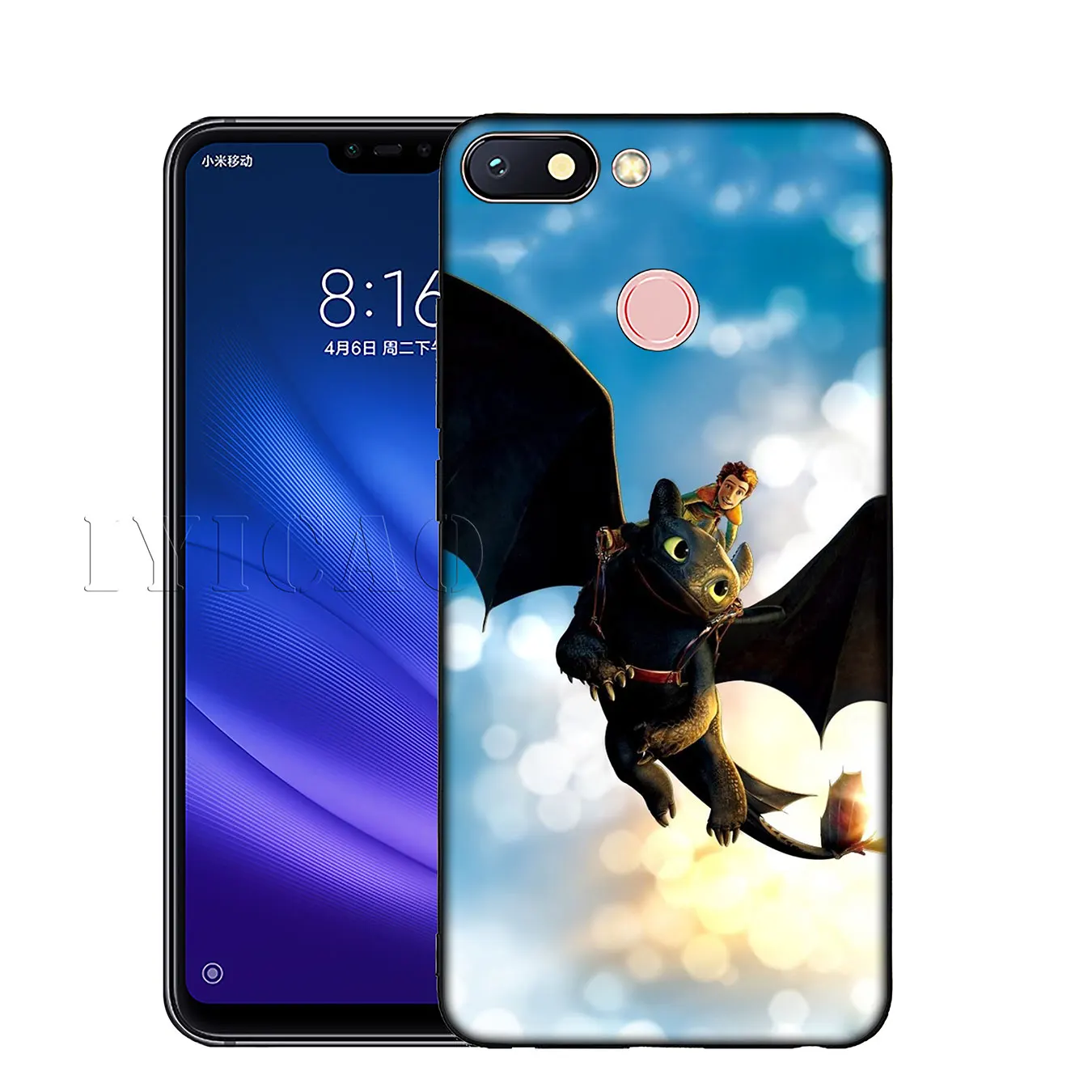 IYICAO Беззубик Как приручить дракона Мягкий силиконовый чехол для Xiaomi Mi 10 9 9T CC9 CC9E 8