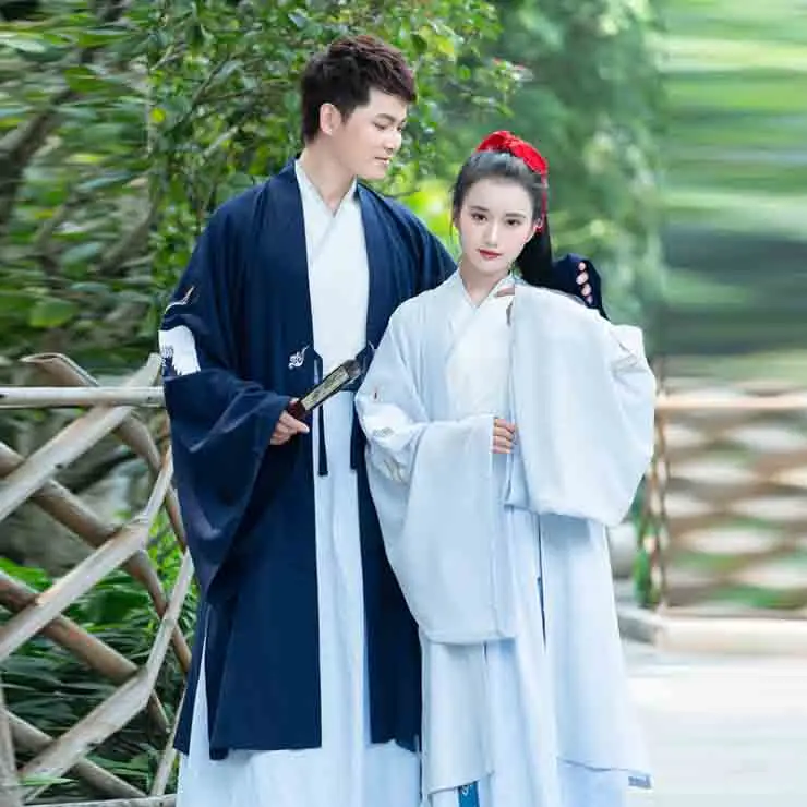 Пары Hanfu старинные китайские винтажные наряды для маскарада вечеринки костюмы