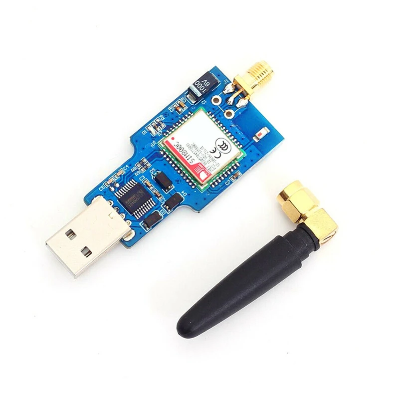 Usb к Gsm последовательный Gprs Sim800C модуль Bluetooth компьютерное управление + антенна |
