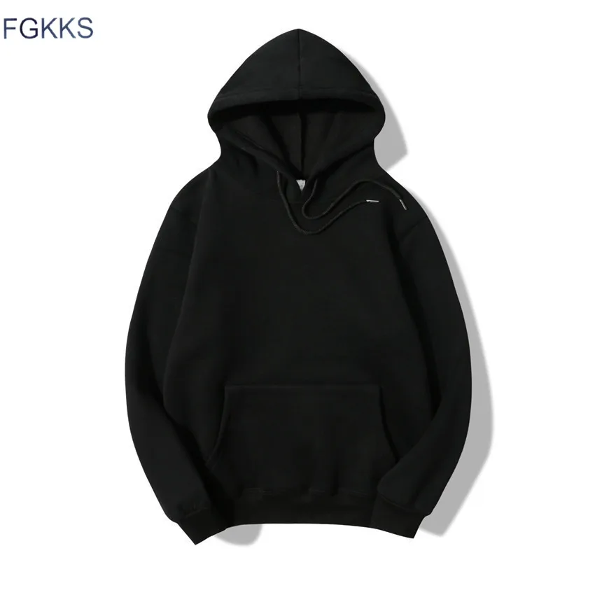 Fgkks модные брендовые мужские толстовки, свитшоты, мужские уличные трендовые однотонные хлопковые толстовки, мужские повседневные толстовки, толстовка
