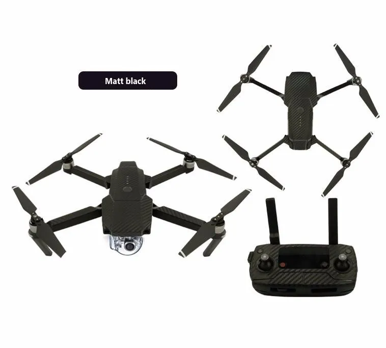 FPV углеродного волокна наклейки водонепроницаемый корпус + пульт дистанционного