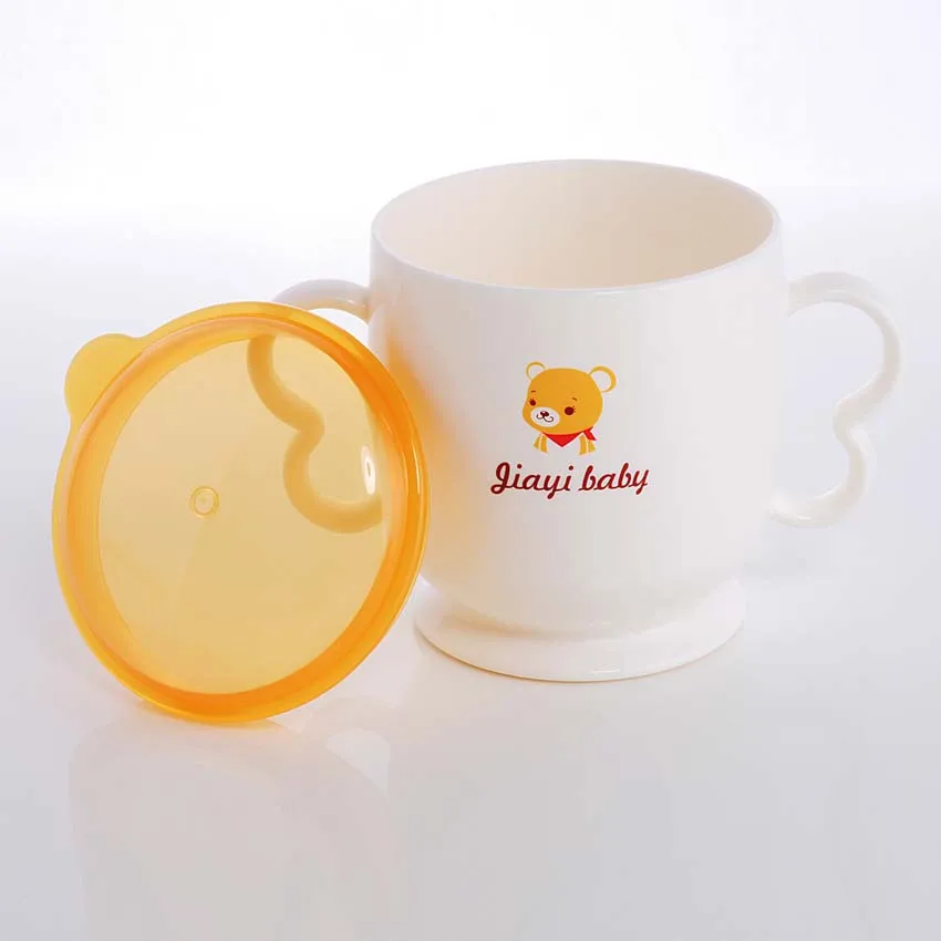 6 шт./компл. детская безопасная посуда из ПП с чашкой крышкой ложкой вилкой и