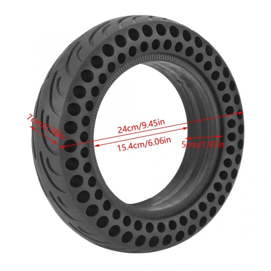 Прочные шины для электрического скутера 10 дюймов твердые резиновые колесные