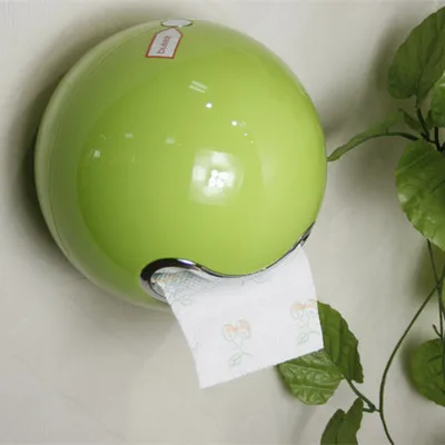 Green Держатель для туалетной бумаги, настенный держатель для ванной комнаты, держатель для туалетной бумаги, прикроватные коробки для салфеток, кухонный держатель для рулонной бумаги - Цвет: Green