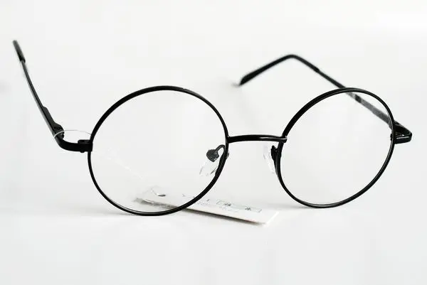 Винтажные круглые маленькие Пружинные шарниры John Lennon металлические оправы для очков полная оправа близорукость Rx able очки