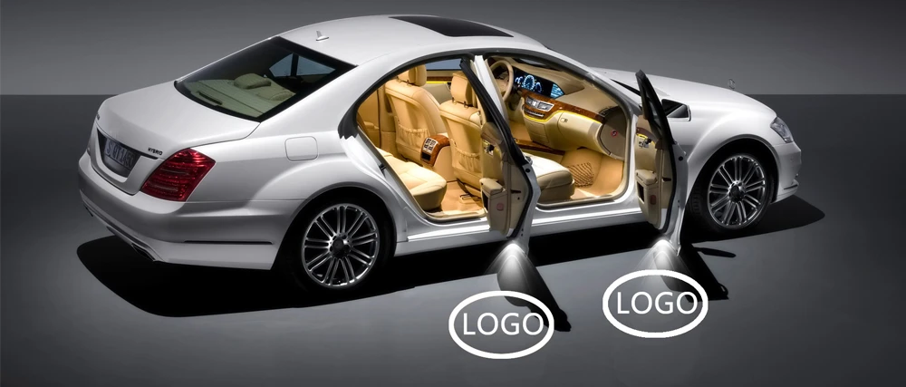 QCDIN 2 шт. для Subaru светодиодный дверь логотипа автомобиля светильник s логотип проектор светильник для Subaru FORESTER BRZ OUTBACK XV LEGACY IMPREZA