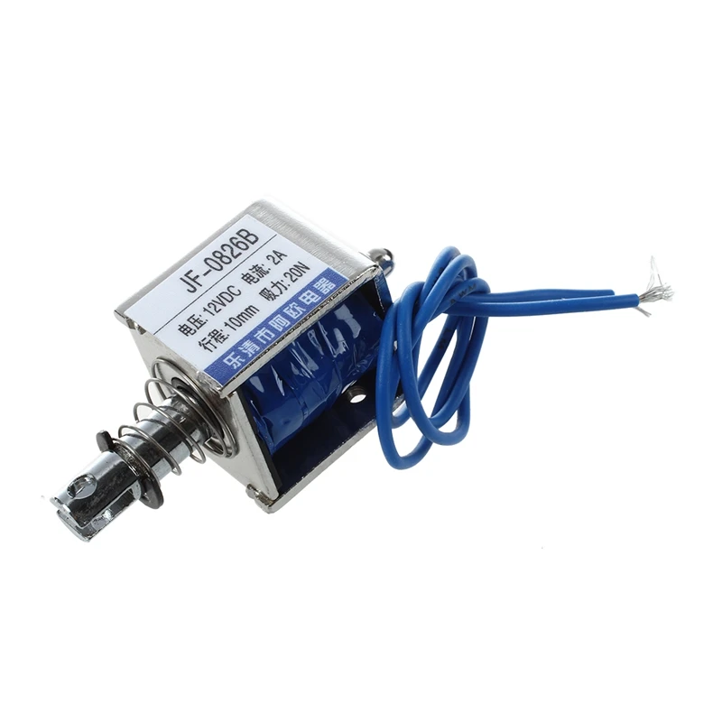 GTBL DC 12V 2A Pull Type Linear Solenoid Electromagnet 10mm 20N | Обустройство дома