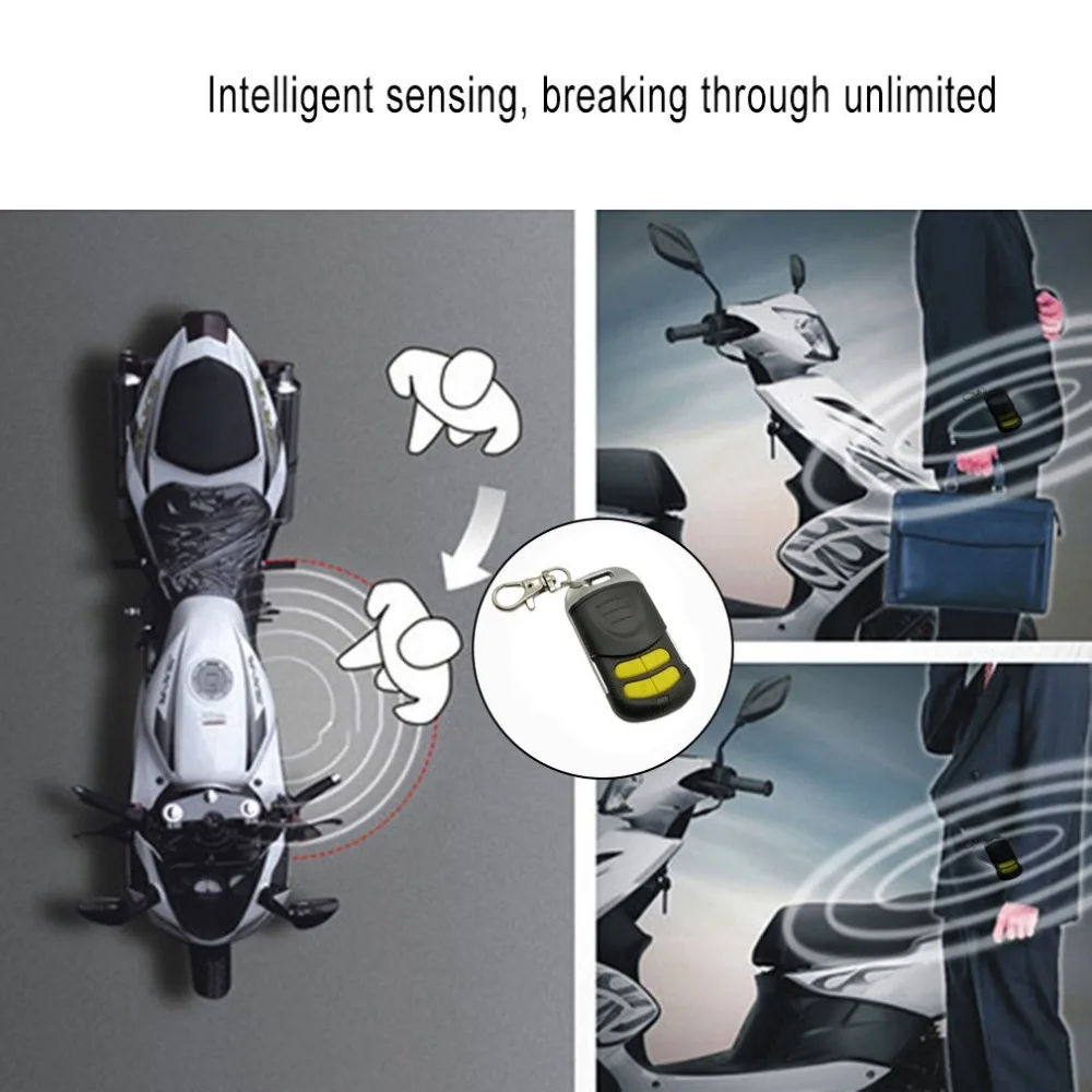 Universial Dual Remote Control Motorcycle Alarm Security System Theft Protection Bike Scooter Motor | Автомобили и мотоциклы